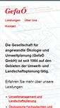 Mobile Screenshot of gefaoe.de